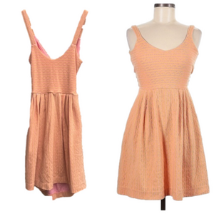 Postage Stamp by Anthropologie Crisscross Back Midi Dress Size Small